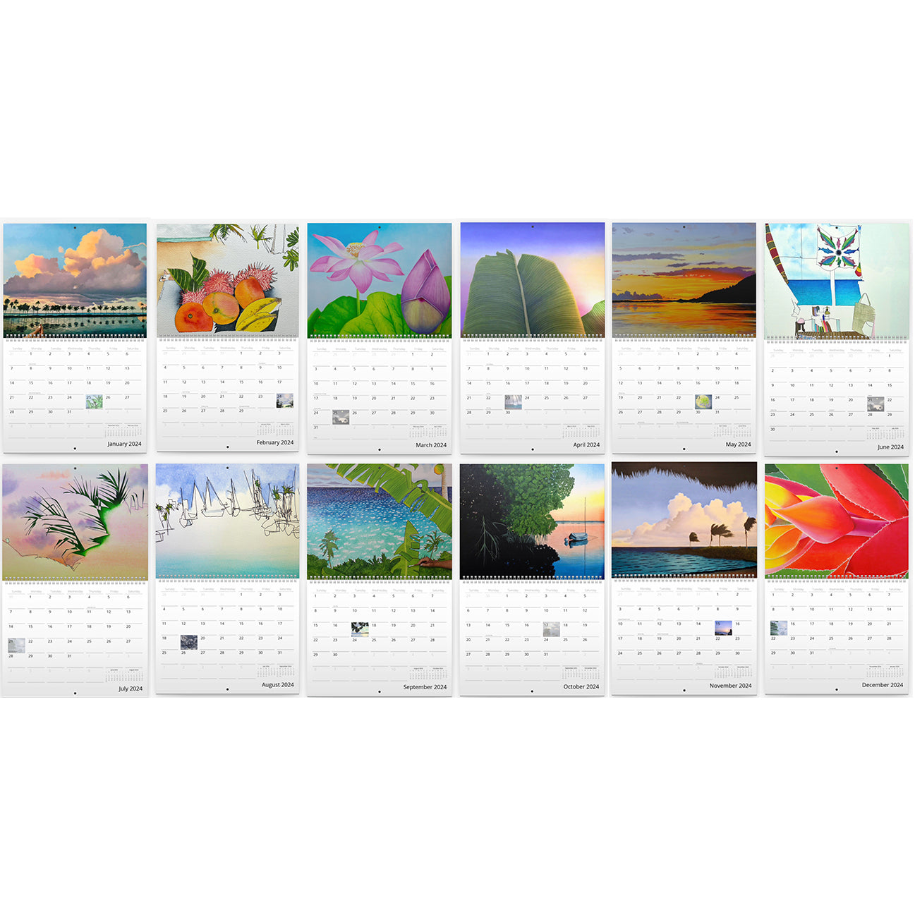 2024 Calendars