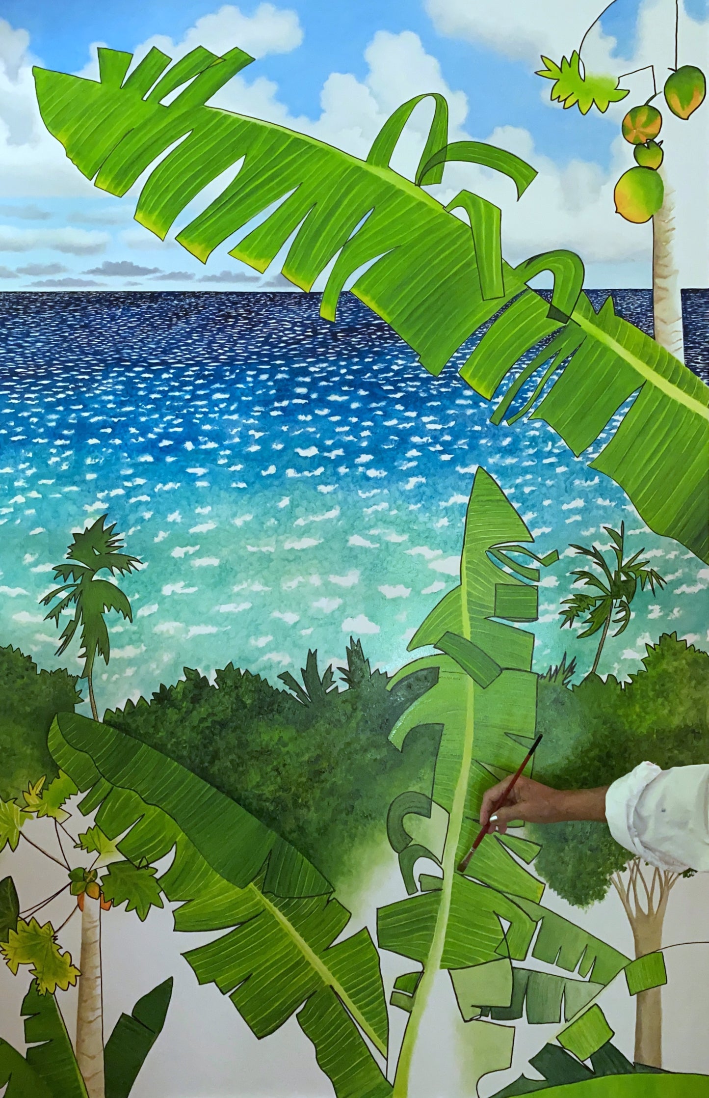 Oil Painting - North Coast Overview, Redux