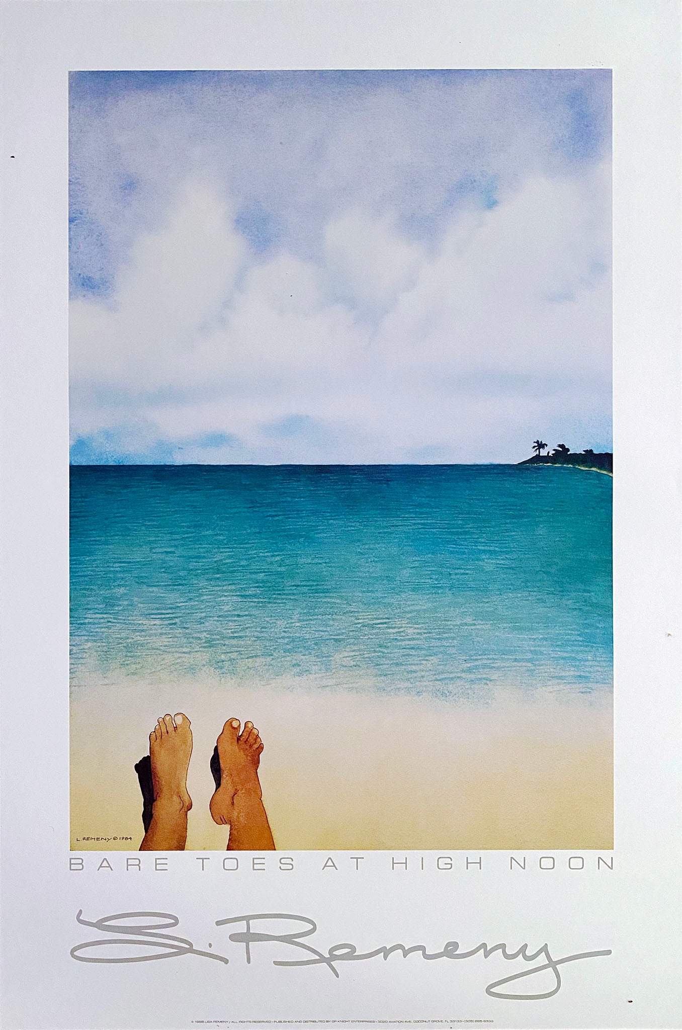 Poster Bare Toes at High Noon