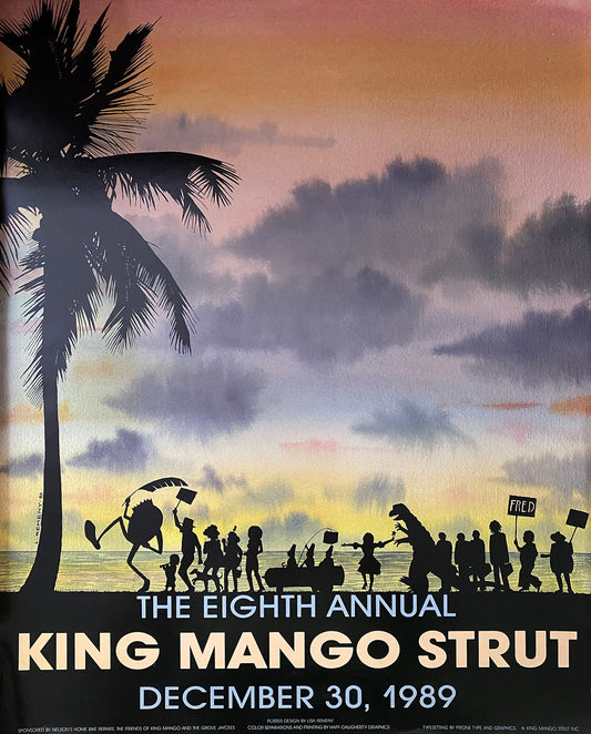Poster 1989 King Mango Strut