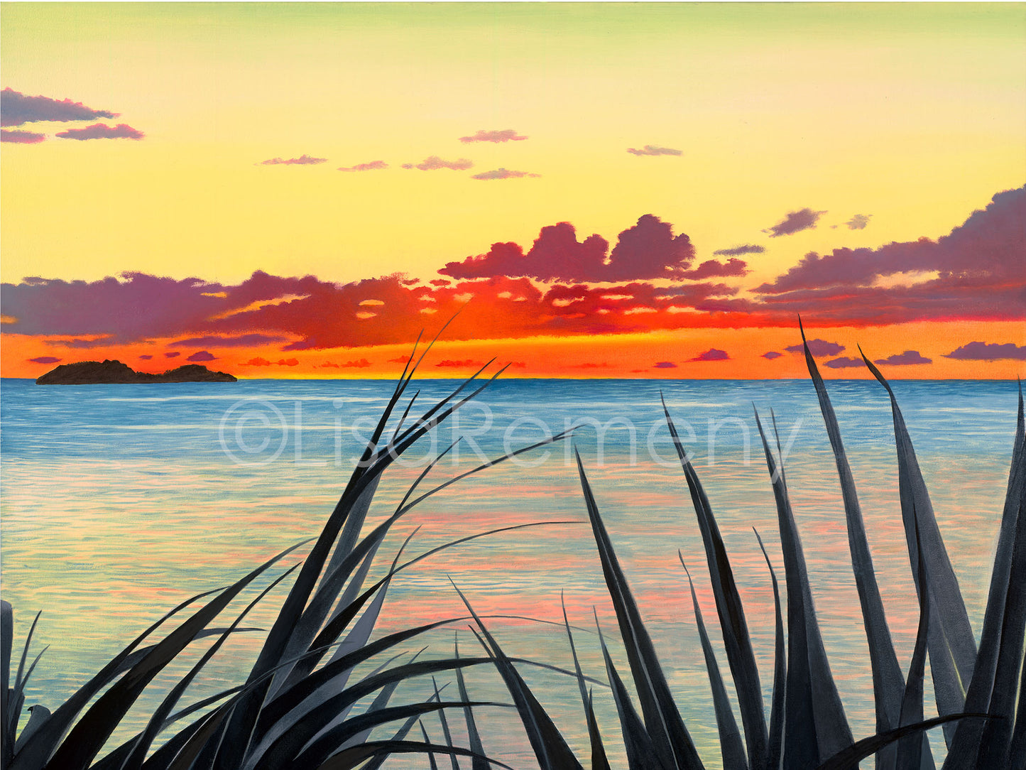Giclée - Sunset on the Bay