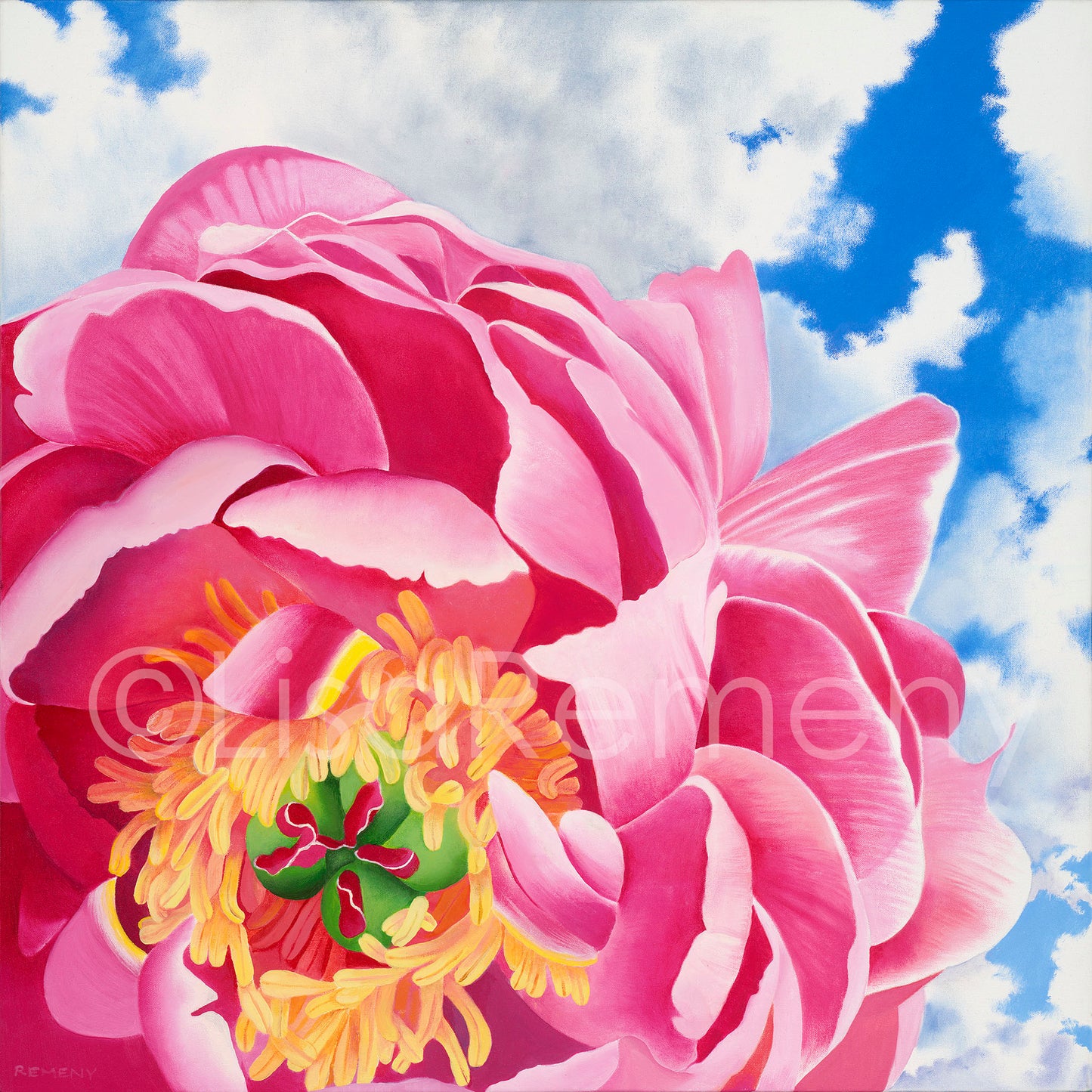 Giclée - Coral Charm Peony