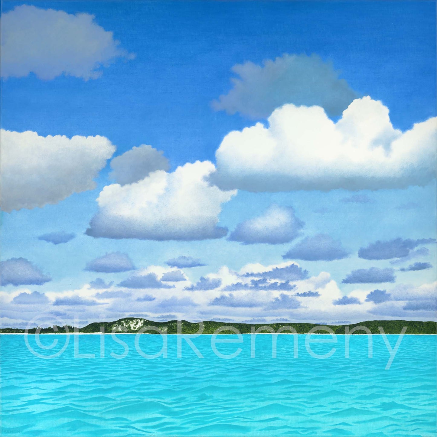 Giclée - Blue Exuma