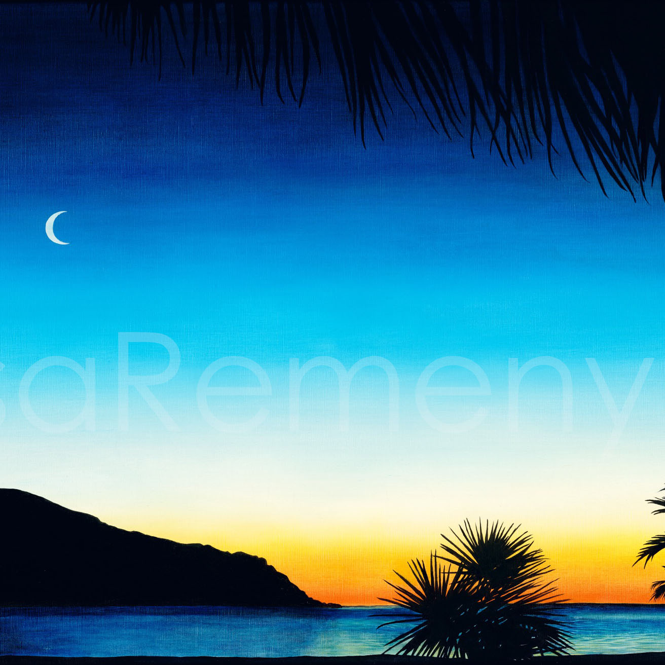 Giclée - Dawn on the Sea Cortez