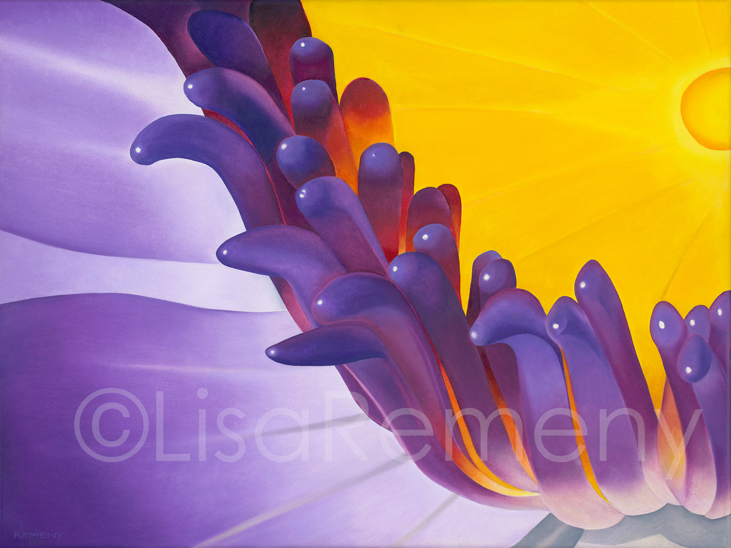 Oil Painting - Peekaboo