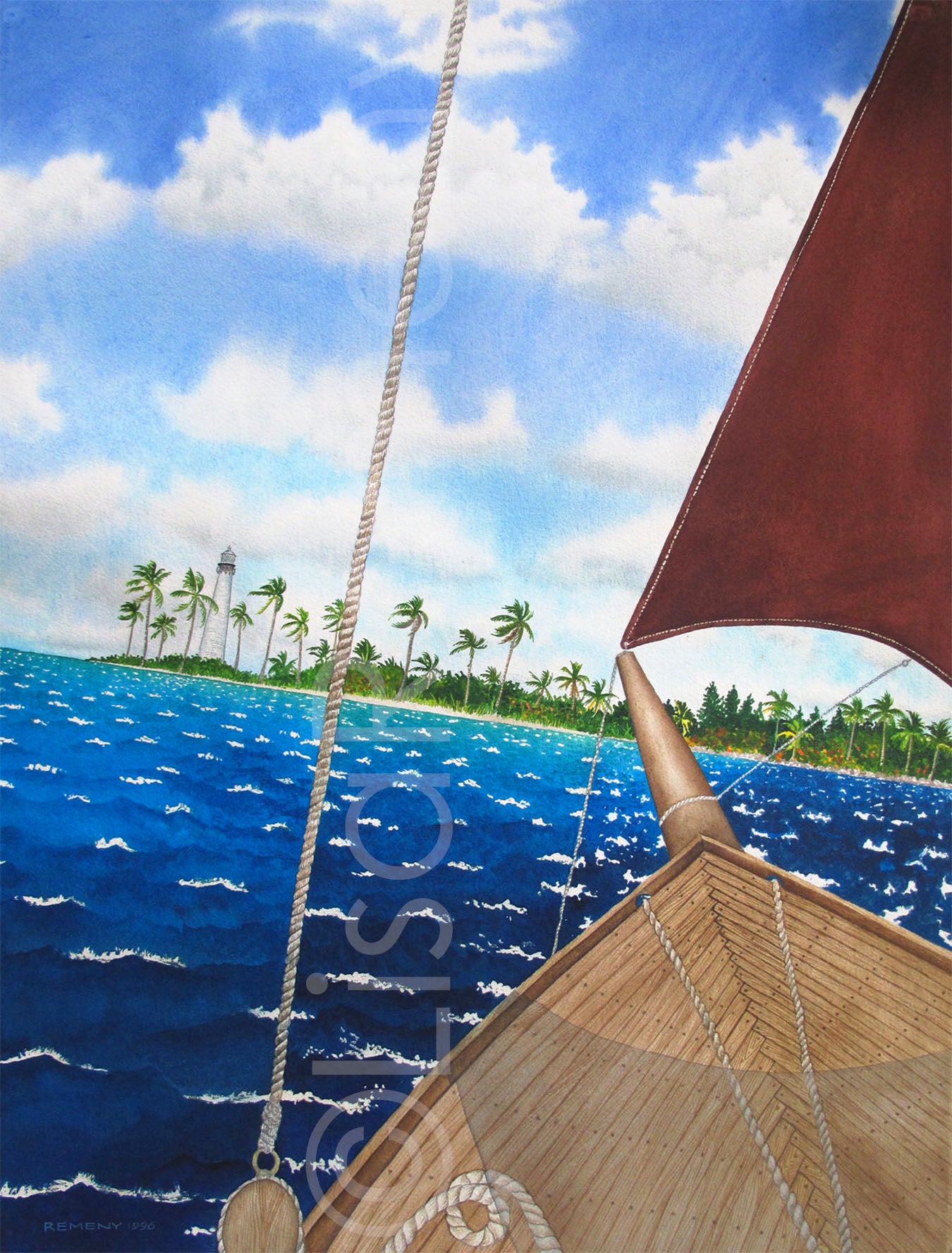 ArtCard - They Came By Water