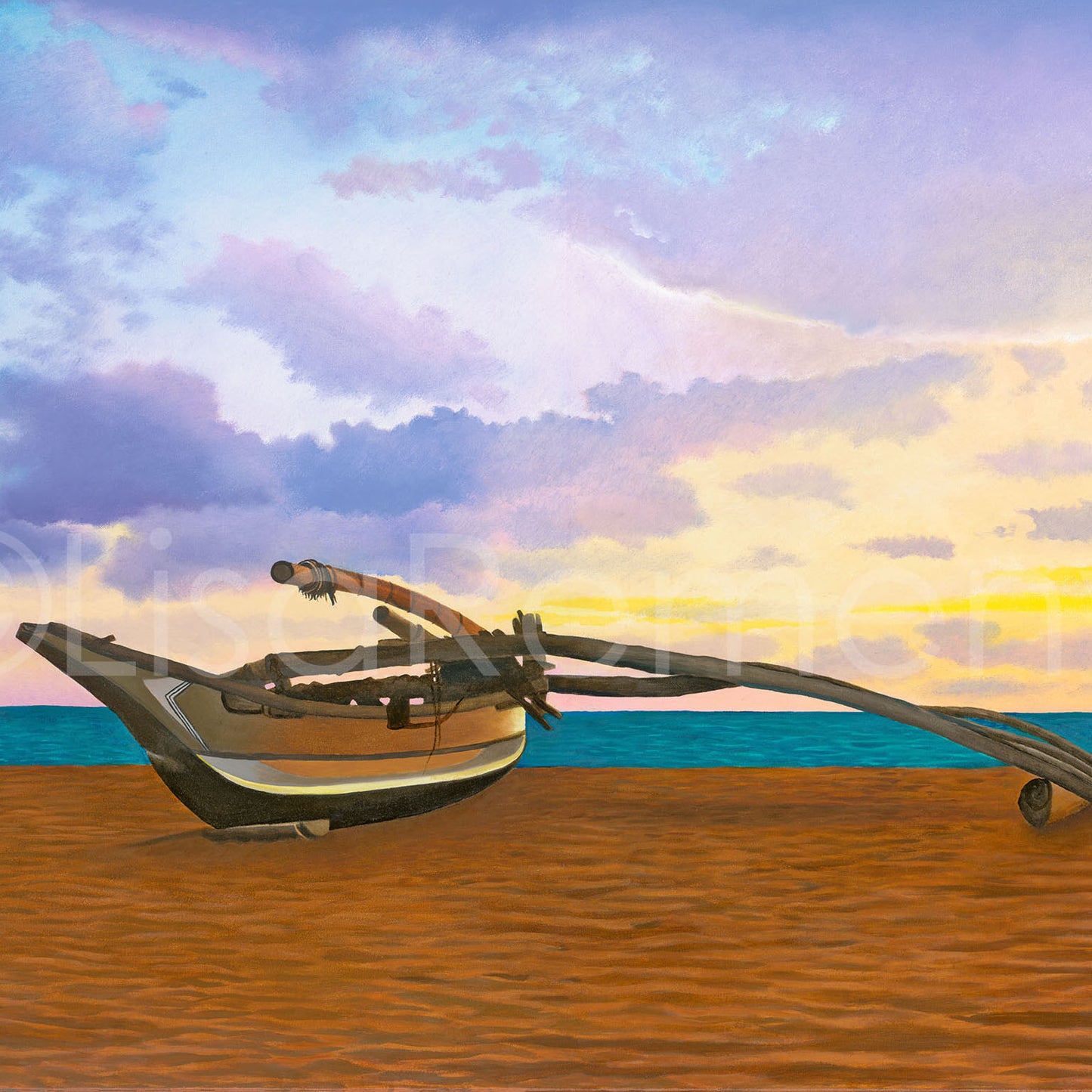 Giclée - Negombo Beach