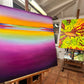 Oil Painting - Purple Rain