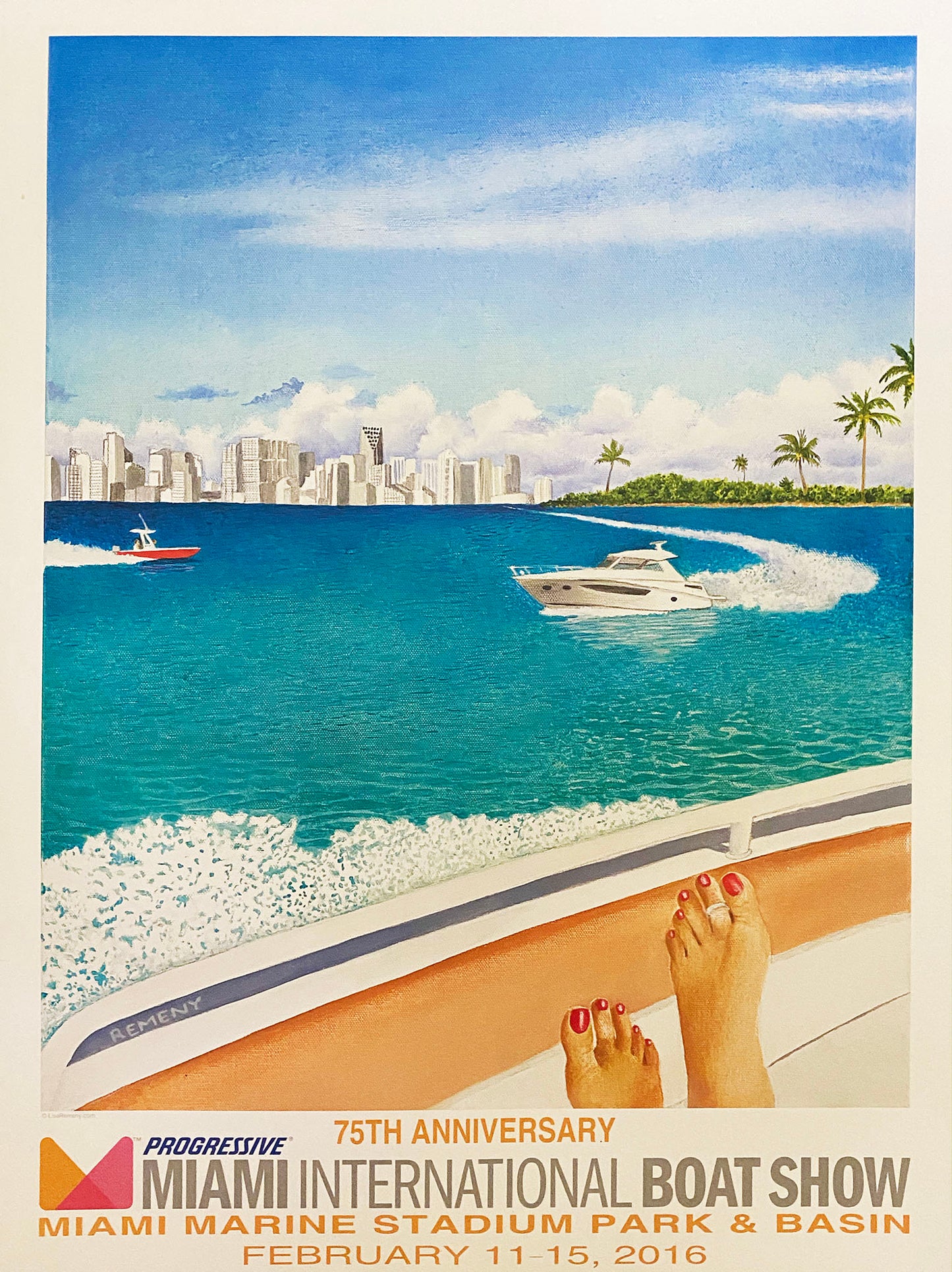 Poster 2016 Miami International Boat Show