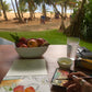 Watercolor & ink on Paper - Fruits on Negombo Beach, Sri Lanka