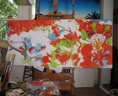 Commission 2007 - Under the Flamboyant