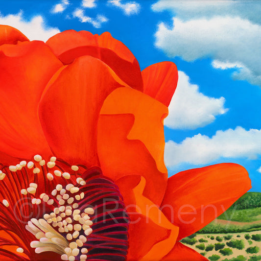 Commission 2020 Oil Painting - Springtime in Taos
